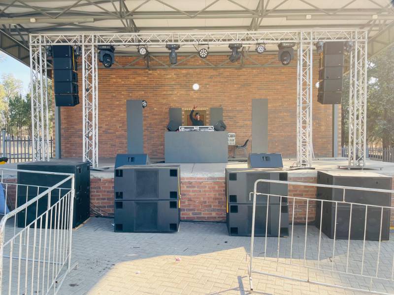 Sound equipment hire